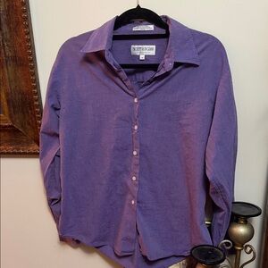 Vintage Bickett & Ingrish Purple 100% Cotton Shirt